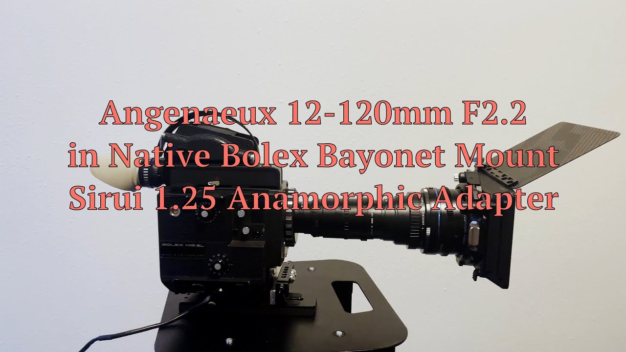 Rent a Bolex Zoom - Angenieux 12-120 T2.2 C-mount, Best Prices
