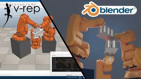 Tutorial: Render V-REP (CoppeliaSim) simulations in Blender