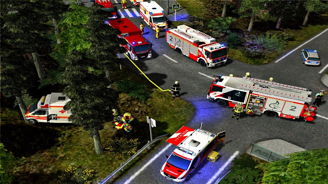 RTW nach Wildunfall verunglückt - Bieberfelde RetroFitting | Emergency 4