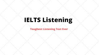 New Caledonian crows and the use of tools || TOUGHEST IELTS LISTENING TEST EVER || ENGLISH
