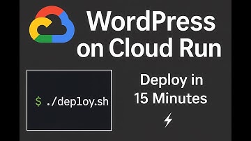 WordPress on GCP Cloud Run - Deployment Demo