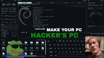 Make your PC look like a HACKER