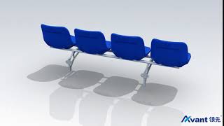 Salin Stadium Chair, plastic gym chairs,stadium grandstand