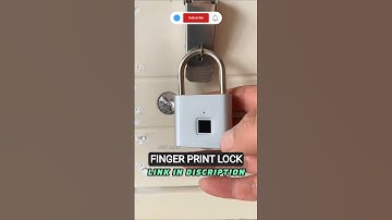Smart Fingerprint Padlock - P|gadgets|Amazon|Lock|Shorts #amazonfinds #fingerprint #lock