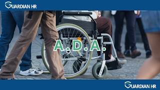 A.D.A. (Americans with Disabilities Act)
