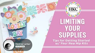 A Quick and Easy Layout with Patterned Paper | June 2025 Hip Kits | Desiree Lamar