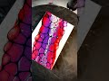 Fun colors in this new fluid art design! #sh#painting #art
