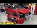 Rebuilding a Wrecked 2010 Nissan GTR Part 7