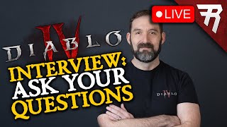 Live Interview with Diablo 4 Associate Game Director Joe Piepiora