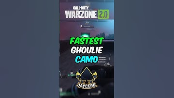 Fastest Way to get Ghoulie Camo in MW2 & Warzone 👻
