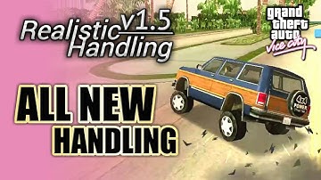 ALL NEW HANDLING IN LANDSTALKER | REALISTIC HANDLING v1.5 | GTA VICE CITY