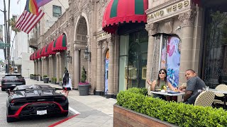 LAMBORGHINI STO AT RODEO DRIVE .