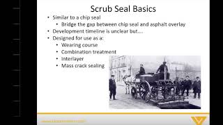 ESCSI Webinar: Scrub Seal Pavement Preservation Webinar