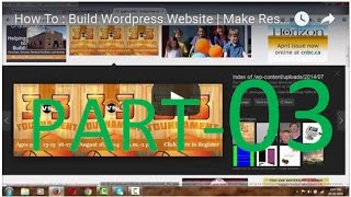 How to Create Wordpress Website Bangla Tutorial  | Menu Set UP And Others Bangla WordPress , Part-3