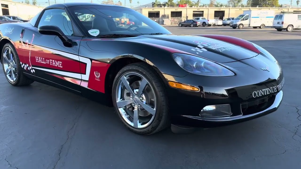 352-Mile 2010 Chevrolet Corvette Coupe Hall of Fame Edition for