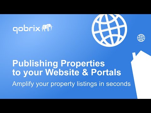 Publish properties to your website and other portals