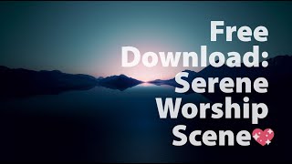 Tranquil Dusk: Emmanuel Instrumental - Free Download for Churches 🌄🎶