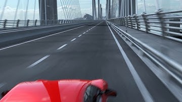 Houdini procedural bridge + Redshift