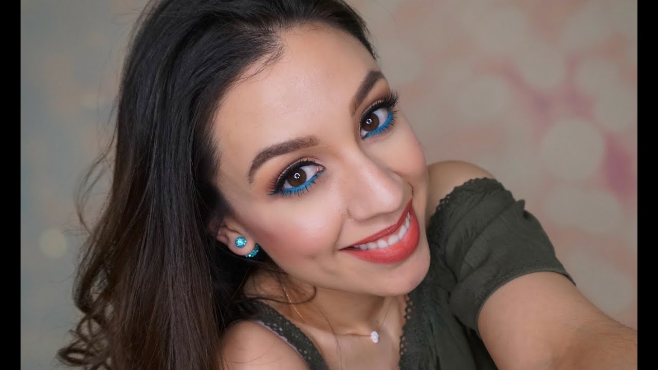 Tutorial: Pop of Blue | tarte Day/Night Palette