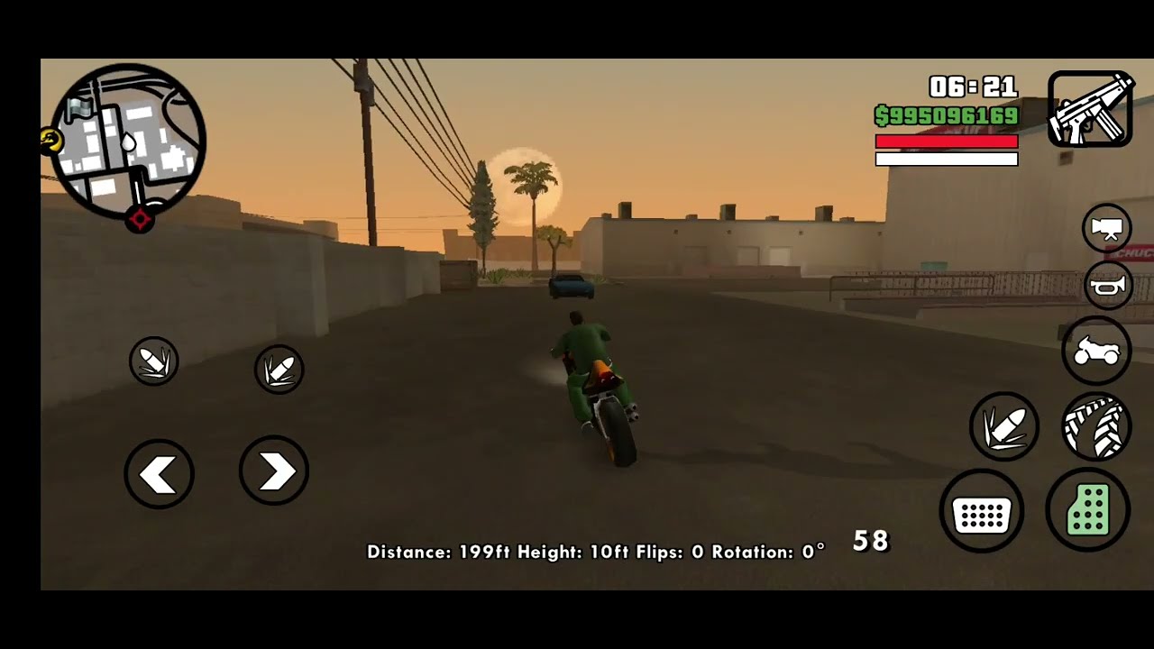 Speed test | NRG-500 | GTA Sanandreas | Android