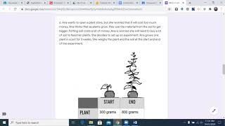 Grade 5 Science: Unit 1 Assessment Read Aloud