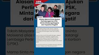 Mama Sinta dalam Film 'Pesta Babi' Ajukan Perlindungan ke LPSK, Minta Dilindungi Negara
