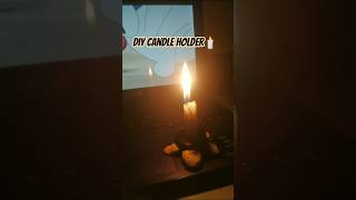 DIY Candle holder 🕯️ #acrylicpainting #diy #candleholder #artandcraft #art