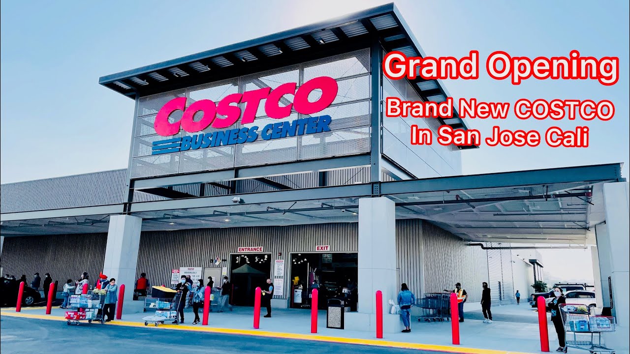 BRAND NEW COSTCO GRAND OPENING IN SAN JOSE CA BAY AREA YouTube