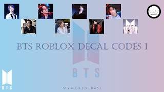 BTS Roblox Decal Codes 1 BTS Roblox Decal Codes 1