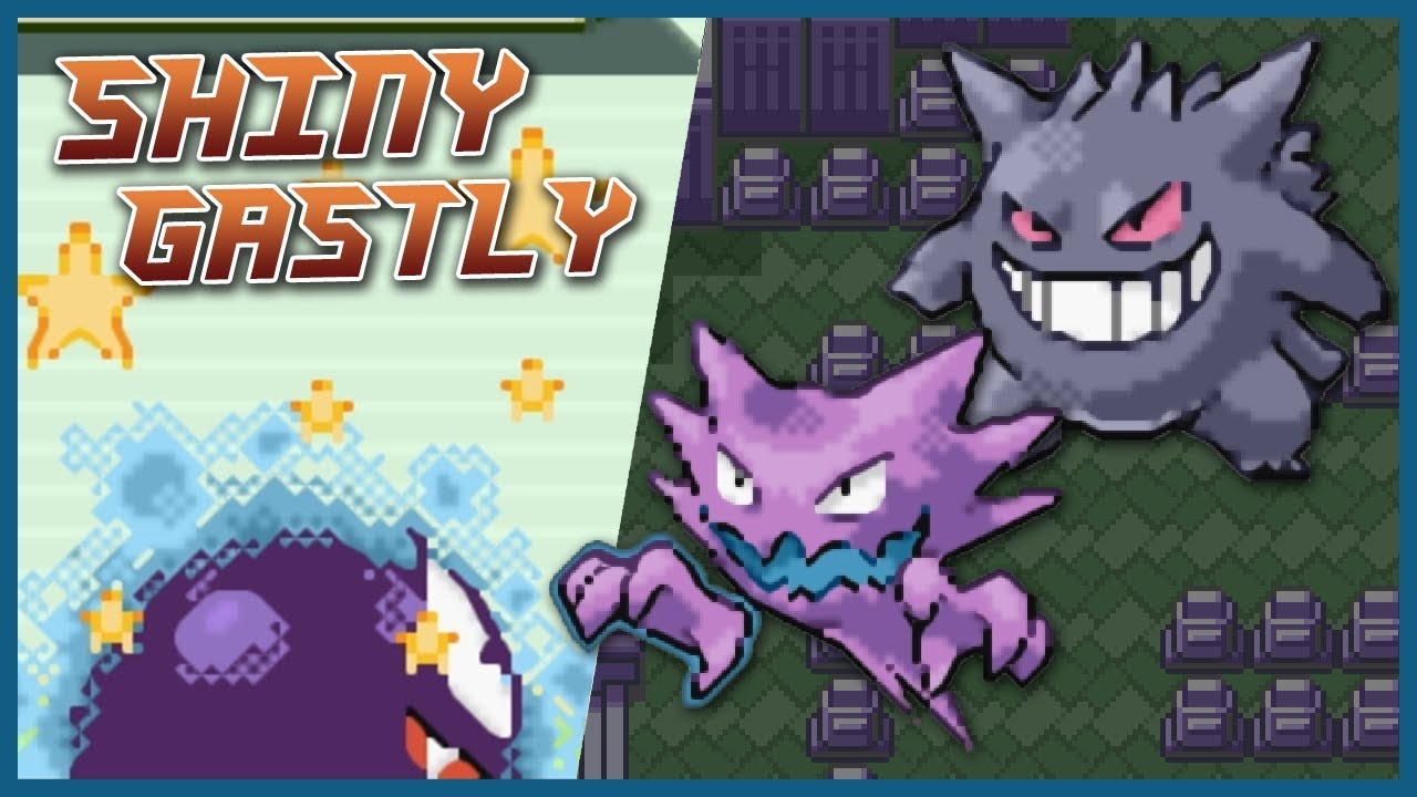 Live Shiny Gastly, Haunter & Gengar Halloween 🎃 Pokémon Fire Red