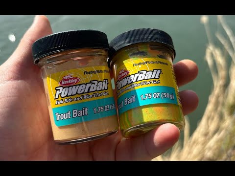 Berkley Powerbait საუკეთესო სატყუარა ზამთრის კალმახზე???