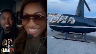 Scrappy & Erica Dixon Go On Their 1st Helicopter Ride Together! 😍