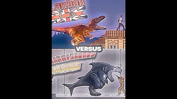 London Rex Phase 2 Vs SHARKOSAURUS RAMPAGE