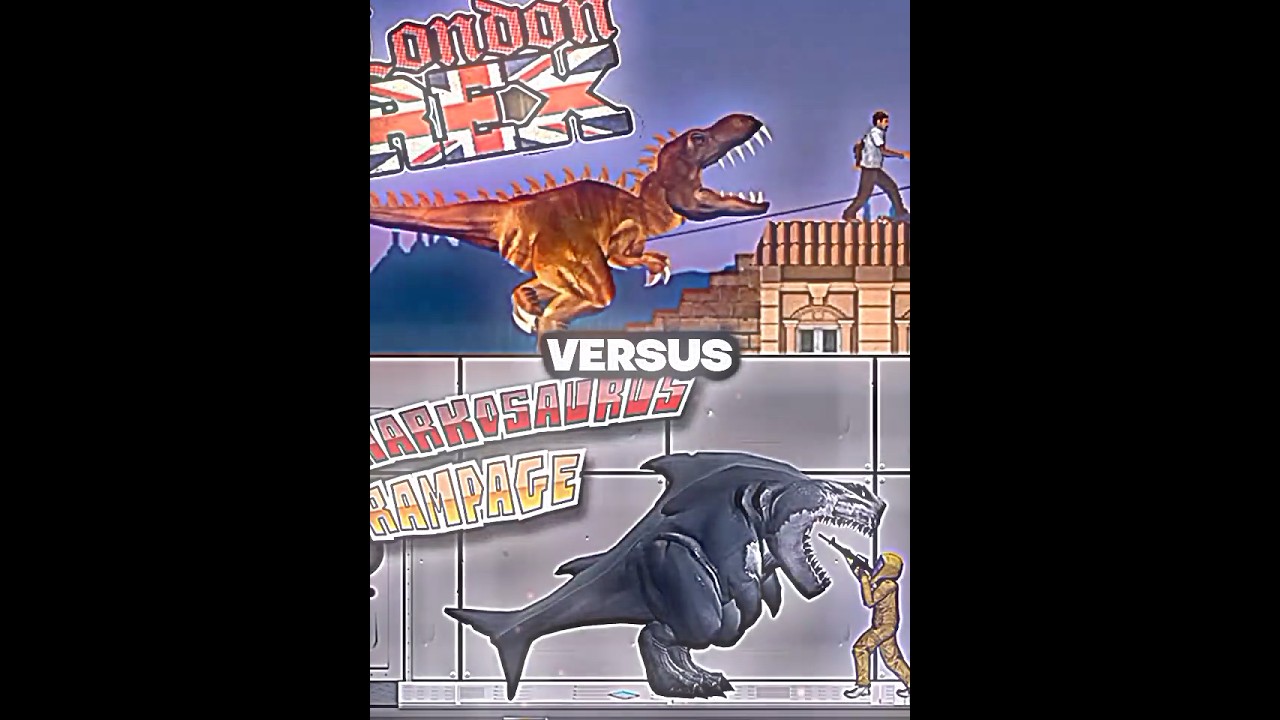 London Rex Phase 2 Vs SHARKOSAURUS RAMPAGE