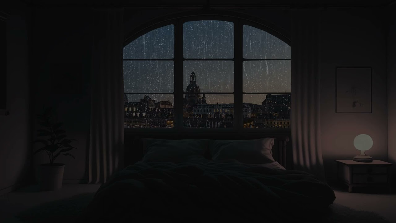 The sound of grass insects and rain makes you feel like autumn | The gentle sound of Rain