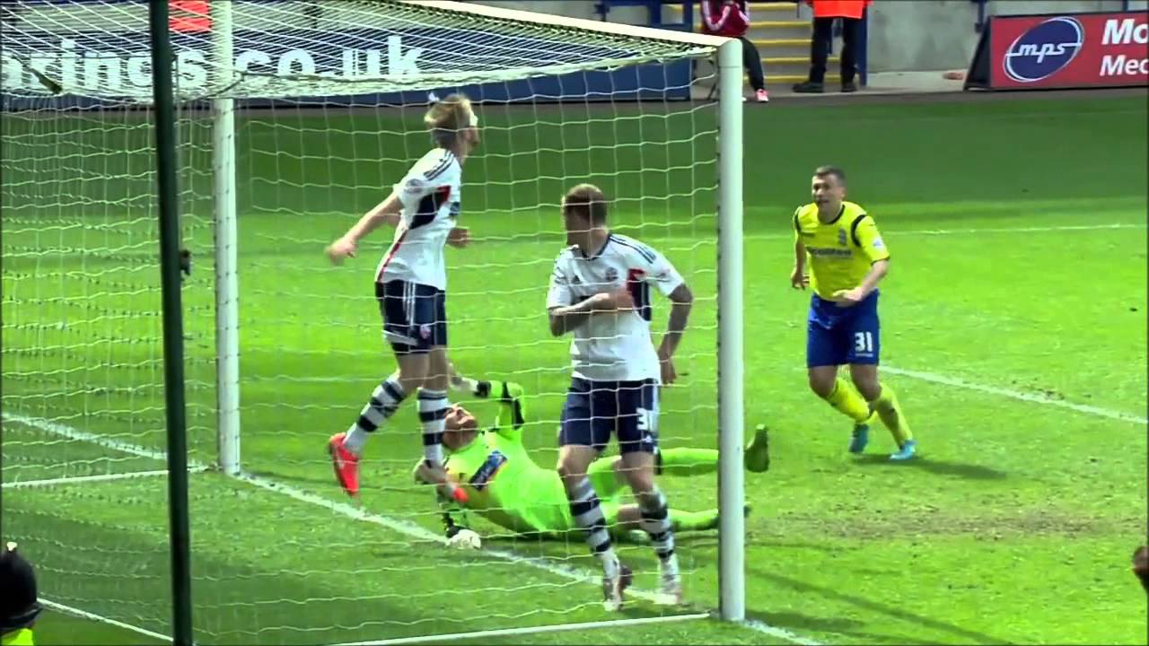 Highlights of Bolton Wanderers 2-2 Birmingham City 03/05/2014 with Tom Ross Commentary