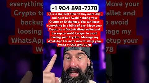 Move your Crypto out of Exchanges, Get a decentralized wallet and Connect to Web3 Ledger #xrp