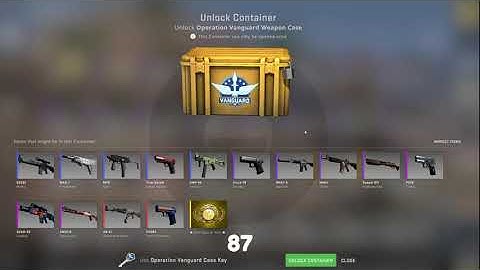 Opening one CSGO case every day until I get a knife #87