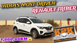 Renault Triber 2024 Model Review | After 1LAKH KM😳| Shivansh Sharma #vlog #renault