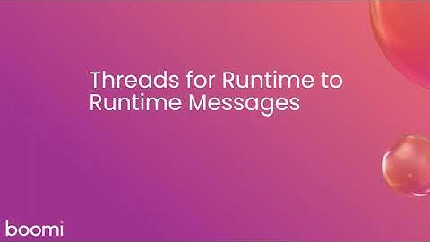 threads voor berichten tussen runtime-servers