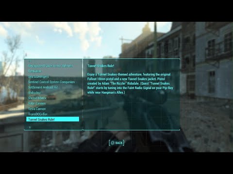 Fallout 4 Creation Club Glitch Solution
