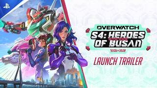 Overwatch - Bande-annonce de la saison 4 - L'héroïsme de Busan - VF | PS5, PS4
