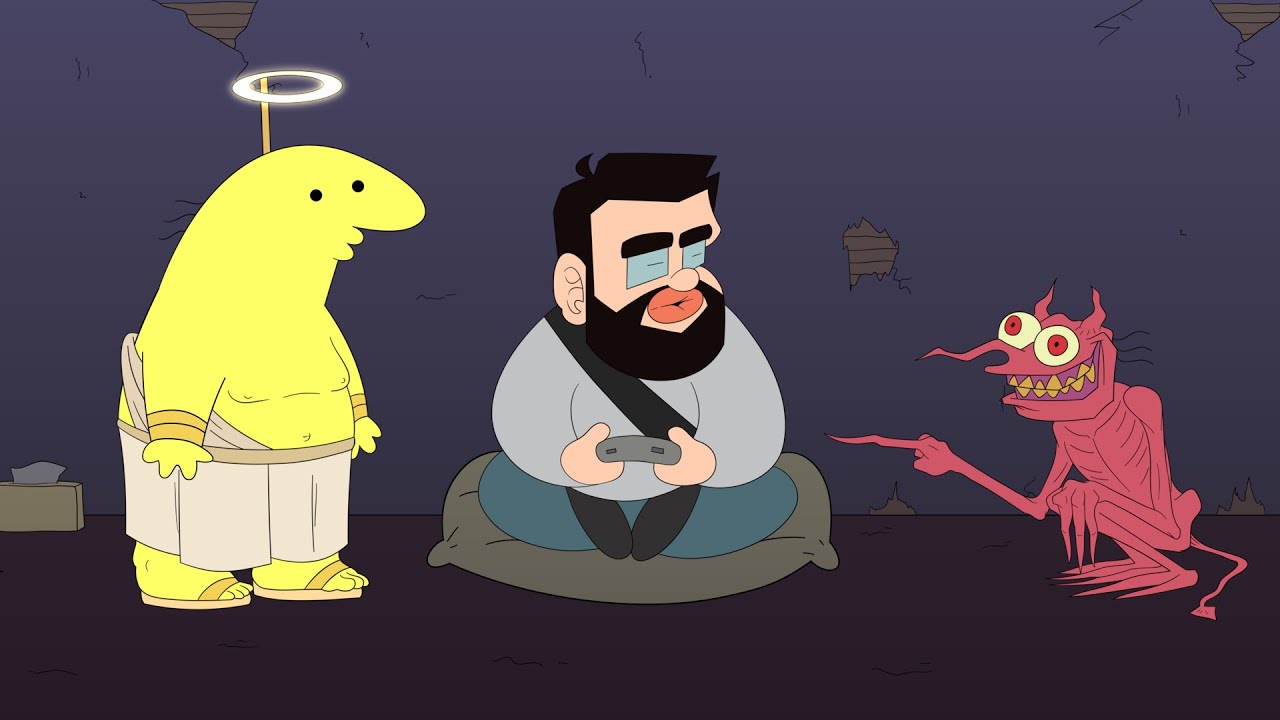 ⁣Angel and Devil