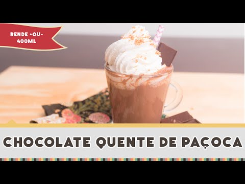 Chocolate Quente de Paçoca - Receitas de Minuto EXPRESS #150