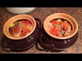 Куропатка в горшочках с овощами