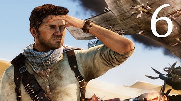 Uncharted 3 Drakes Deception walkthrough part 6 - Searching for Sully while getting wet