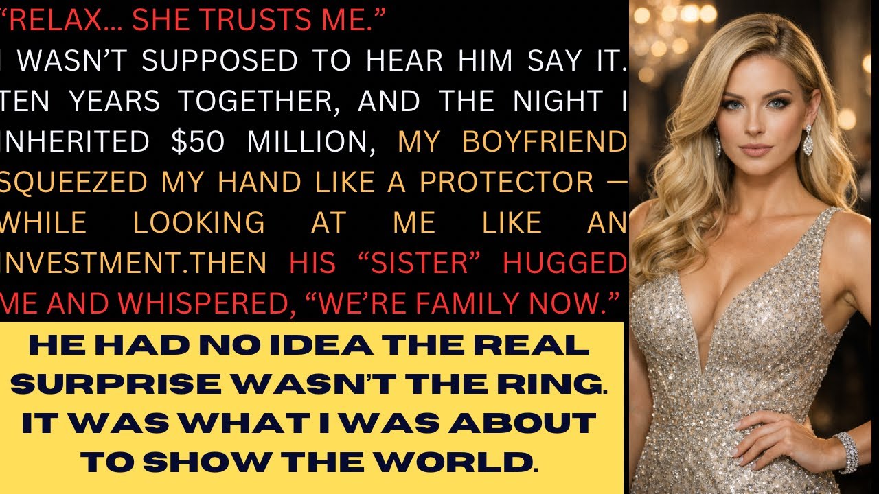 My boyfriend of 10 years cheated on me with his so-called sister, and planned to scam me of my $50M