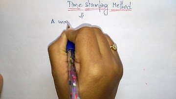 Time stamping method in database | DBMS | Lec-65 | Bhanu Priya