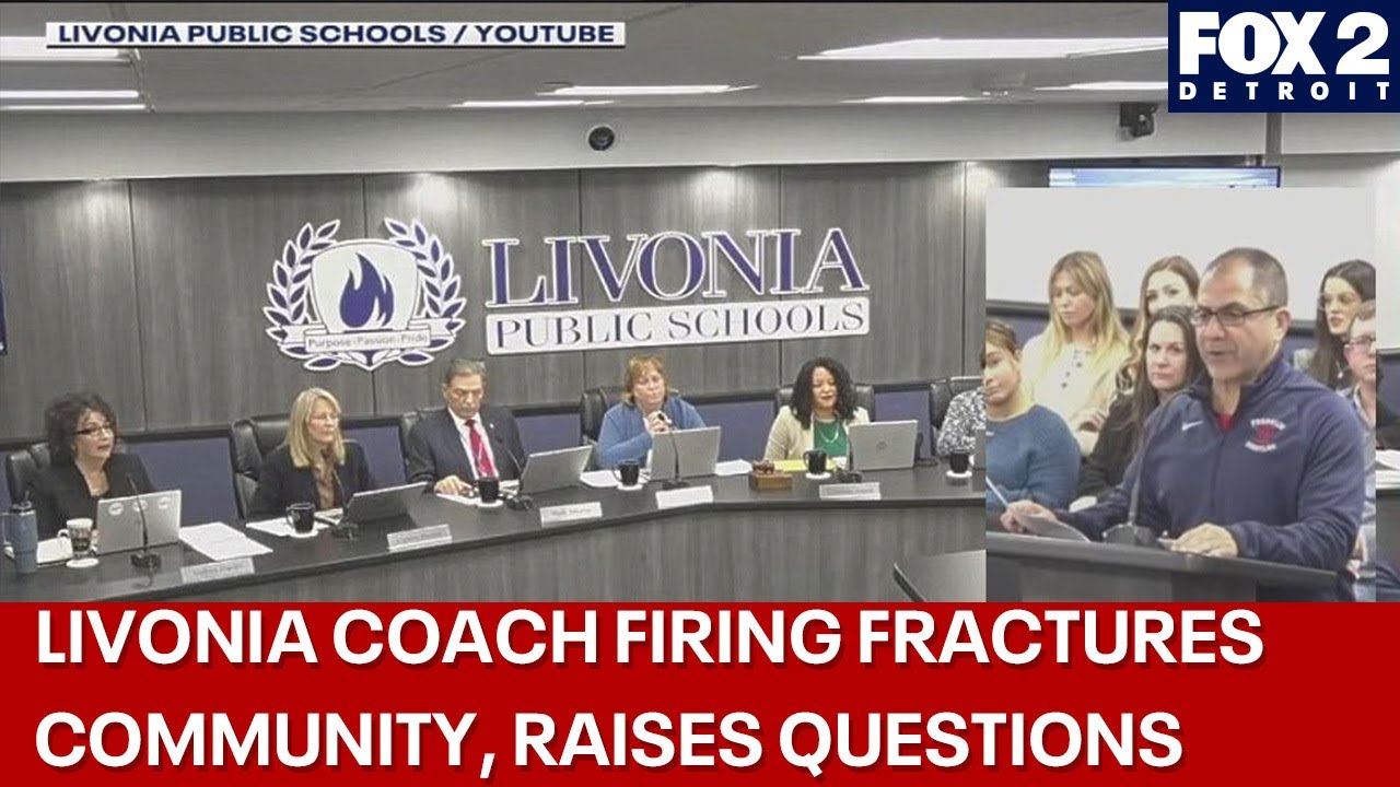 Emotions boil over at Livonia school board meeting after firing of coach