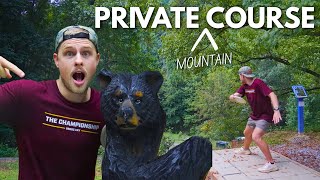 I Aced At A Hidden Private Disc Golf Course In The Mountains!